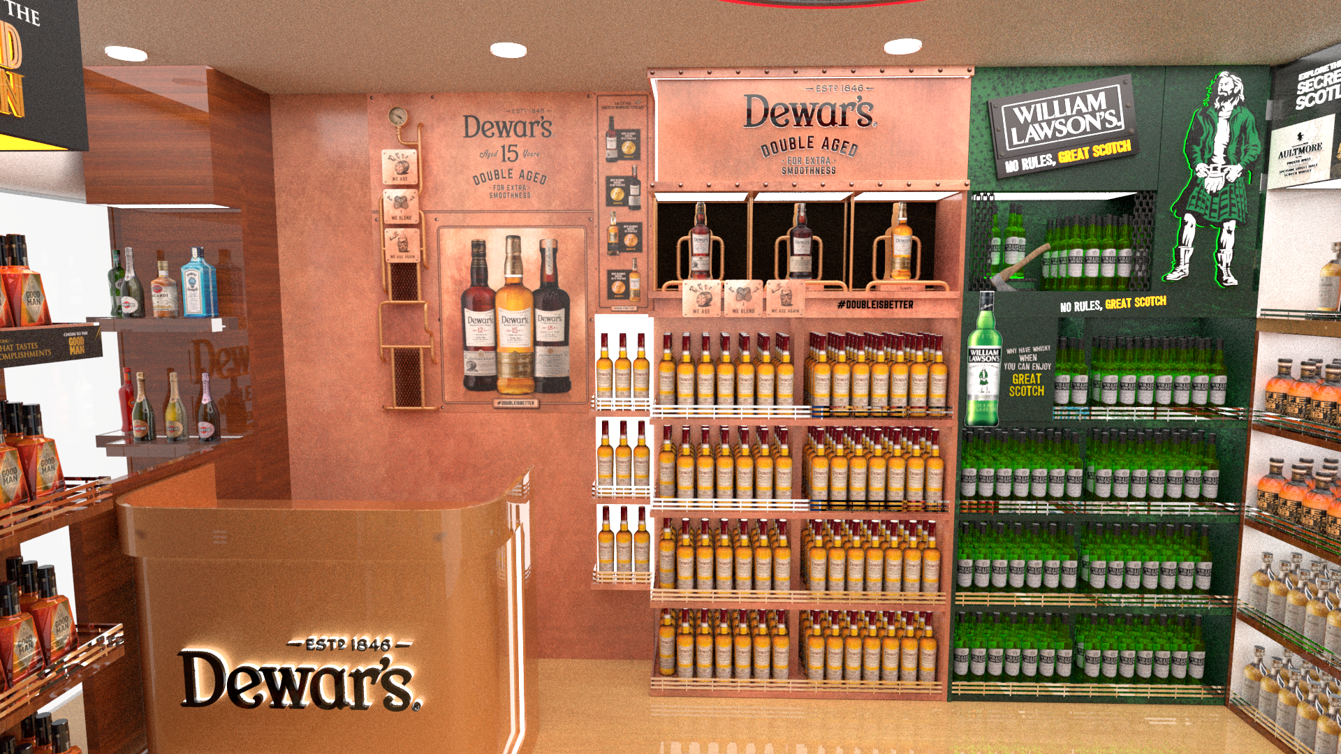 Retail Transformation Wine Shop